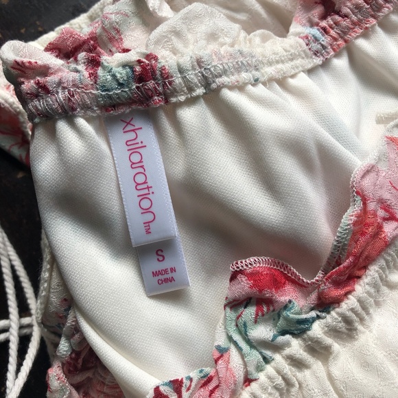 NWT Xhilaration Flower Tunic  Small - Picture 6 of 6